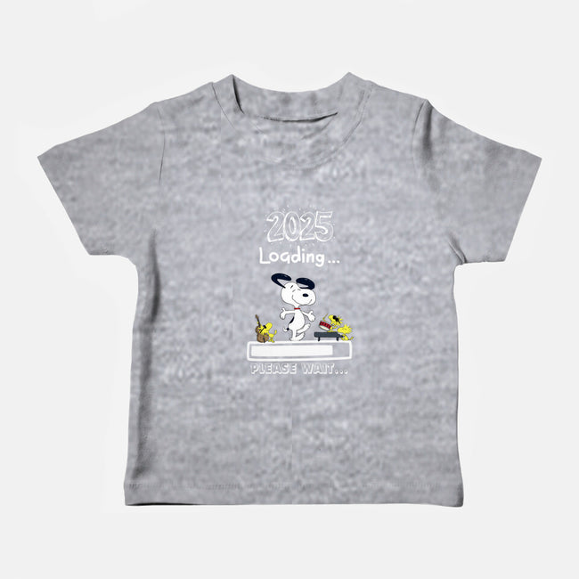 New Year Loading-Baby-Basic-Tee-MaxoArt