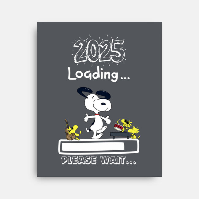 New Year Loading-None-Stretched-Canvas-MaxoArt