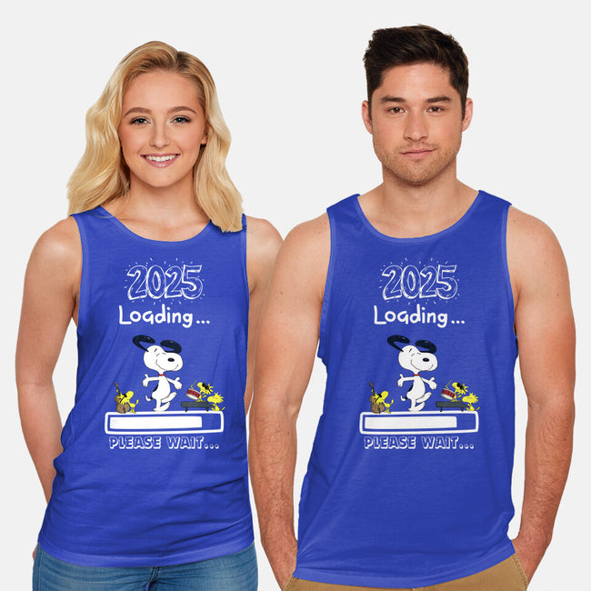 New Year Loading-Unisex-Basic-Tank-MaxoArt