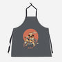 Biker Gang Catana Meowster-Unisex-Kitchen-Apron-vp021