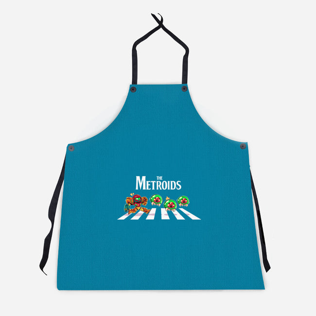 The Metroids-Unisex-Kitchen-Apron-2DFeer