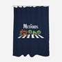 The Metroids-None-Polyester-Shower Curtain-2DFeer