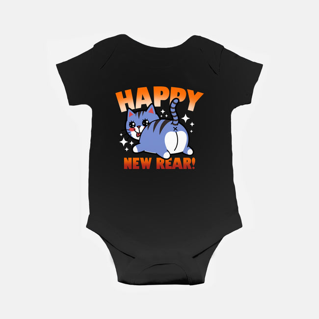 Happy New Rear-Baby-Basic-Onesie-Boggs Nicolas