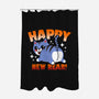 Happy New Rear-None-Polyester-Shower Curtain-Boggs Nicolas