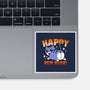 Happy New Rear-None-Glossy-Sticker-Boggs Nicolas