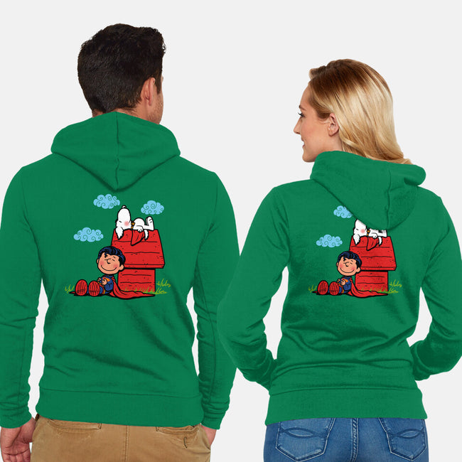 Super Nuts-Unisex-Zip-Up-Sweatshirt-Boggs Nicolas