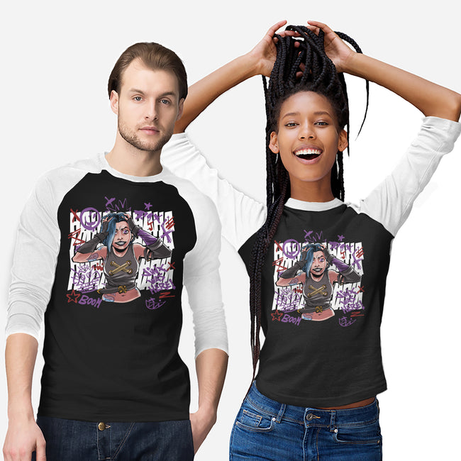 The Killing Bomb-Unisex-Baseball-Tee-zascanauta