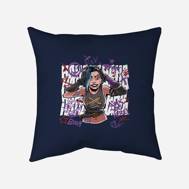 The Killing Bomb-None-Removable Cover w Insert-Throw Pillow-zascanauta