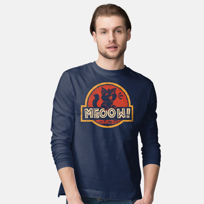 Meoow-Mens-Long Sleeved-Tee-worlddominationforcats