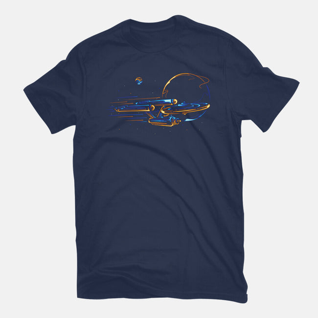 Trough The Universe-Mens-Heavyweight-Tee-sebasebi