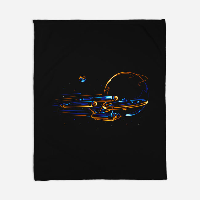 Trough The Universe-None-Fleece-Blanket-sebasebi