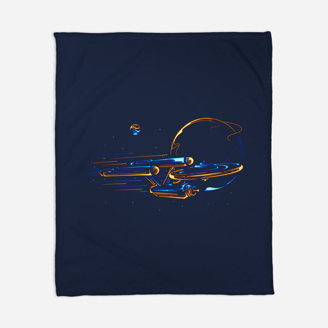 Trough The Universe-None-Fleece-Blanket-sebasebi