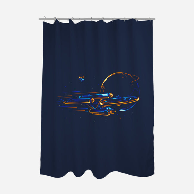 Trough The Universe-None-Polyester-Shower Curtain-sebasebi