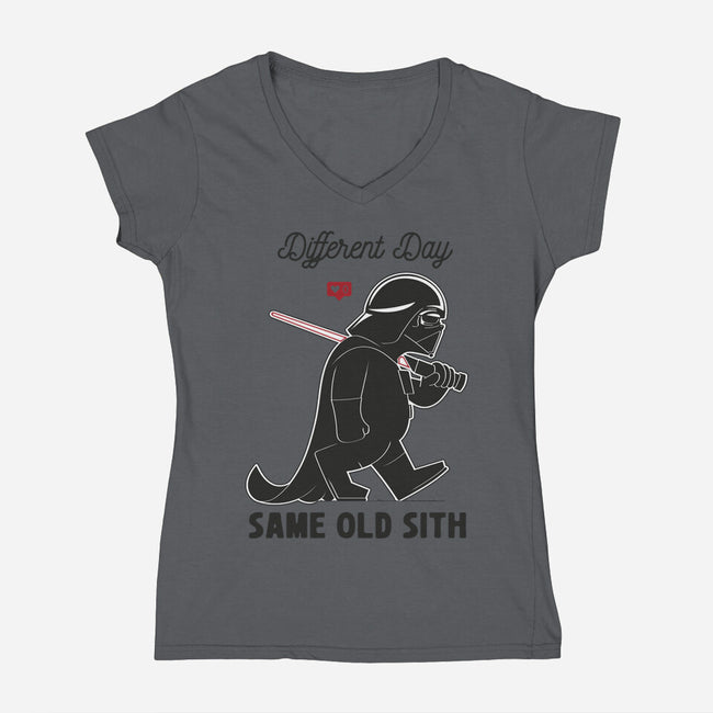 Same Old Sith-Womens-V-Neck-Tee-sebasebi