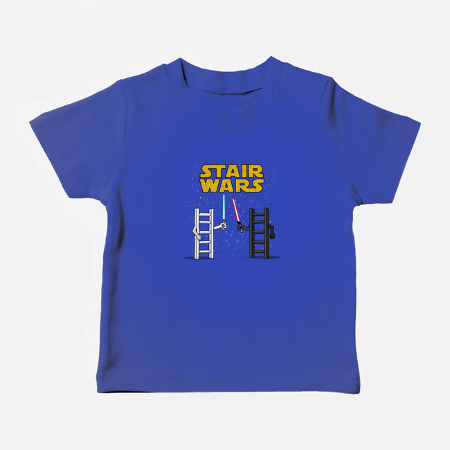 Stair Wars-Baby-Basic-Tee-sebasebi