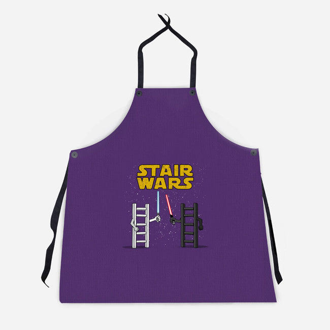 Stair Wars-Unisex-Kitchen-Apron-sebasebi