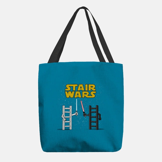 Stair Wars-None-Basic Tote-Bag-sebasebi