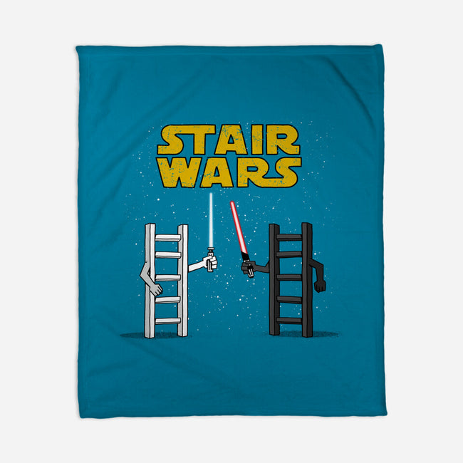 Stair Wars-None-Fleece-Blanket-sebasebi