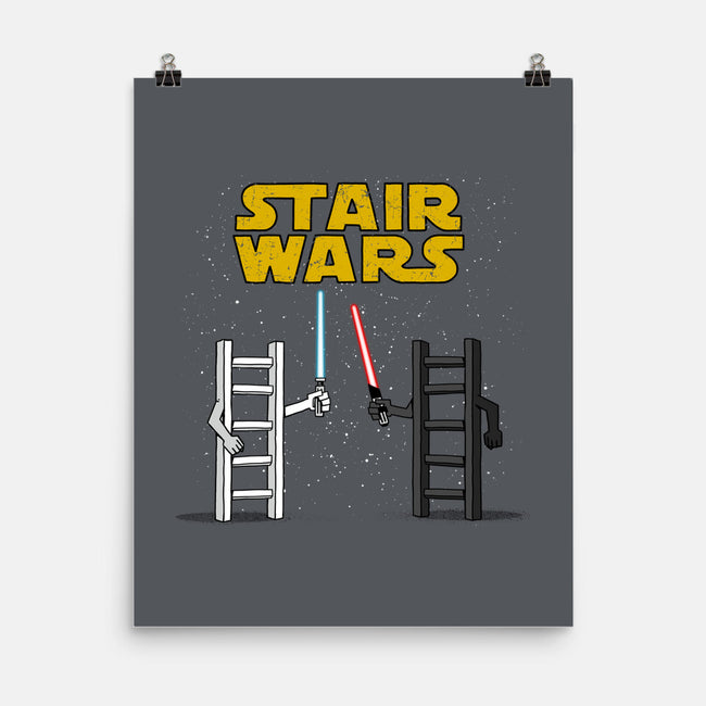 Stair Wars-None-Matte-Poster-sebasebi