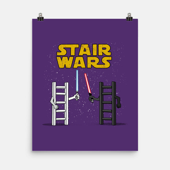 Stair Wars-None-Matte-Poster-sebasebi