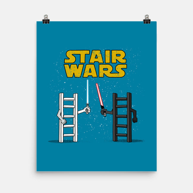 Stair Wars-None-Matte-Poster-sebasebi