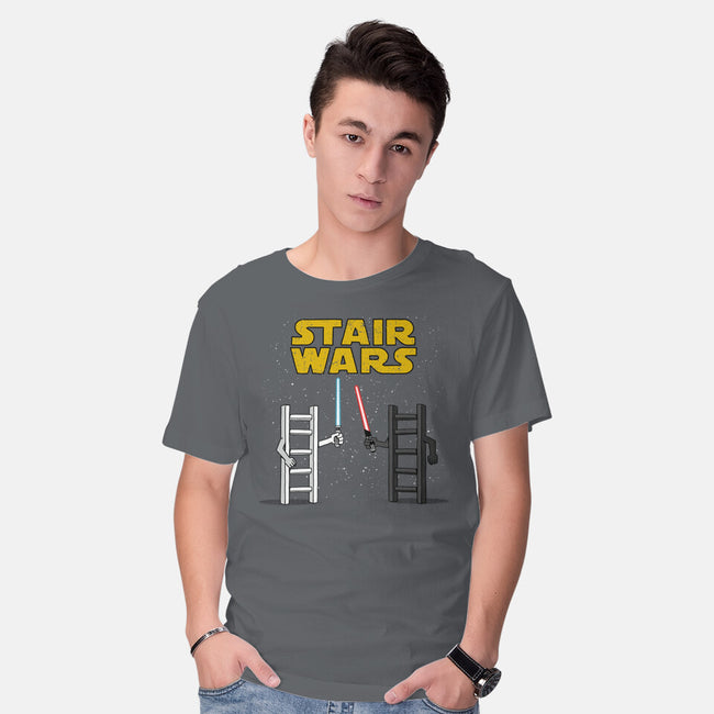 Stair Wars-Mens-Basic-Tee-sebasebi