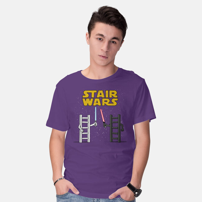 Stair Wars-Mens-Basic-Tee-sebasebi