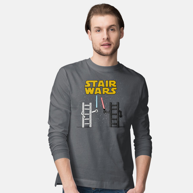 Stair Wars-Mens-Long Sleeved-Tee-sebasebi