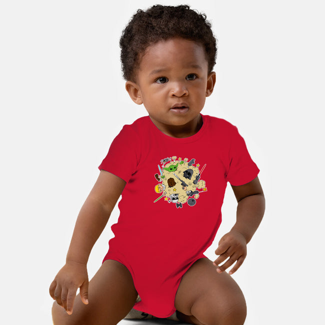 Star Fight-Baby-Basic-Onesie-sebasebi