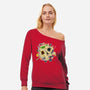 Star Fight-Womens-Off Shoulder-Sweatshirt-sebasebi