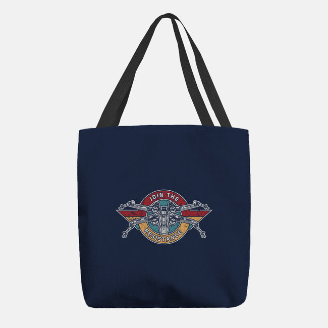 Join The Resistance-None-Basic Tote-Bag-sebasebi