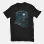 Hoth Night-Womens-Fitted-Tee-sebasebi