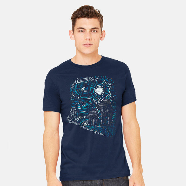 Hoth Night-Mens-Heavyweight-Tee-sebasebi