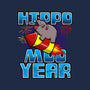 Hippo Moo Year-None-Fleece-Blanket-Boggs Nicolas