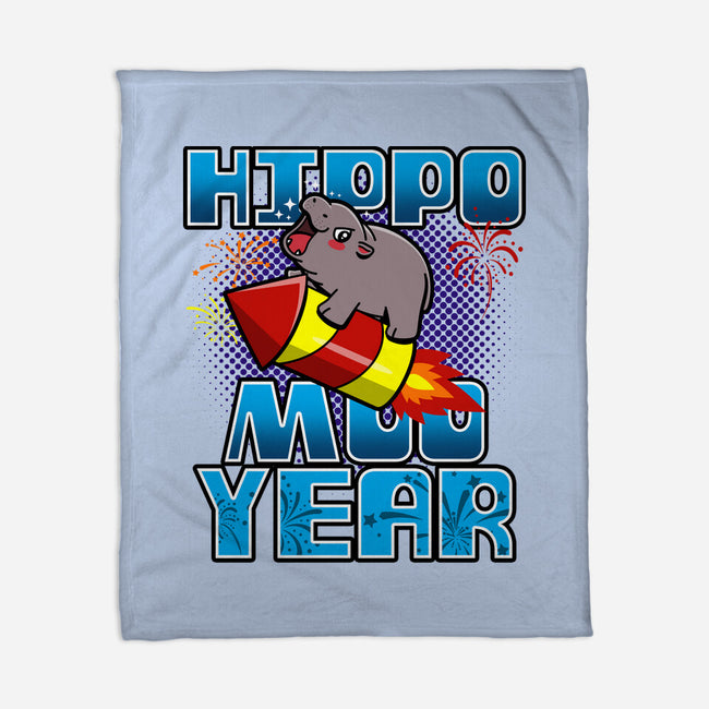 Hippo Moo Year-None-Fleece-Blanket-Boggs Nicolas