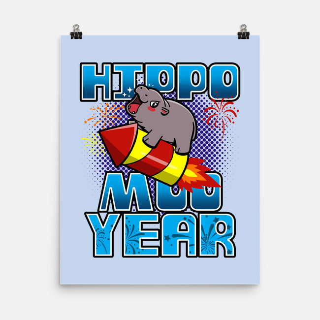 Hippo Moo Year-None-Matte-Poster-Boggs Nicolas