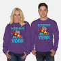 Hippo Moo Year-Unisex-Crew Neck-Sweatshirt-Boggs Nicolas