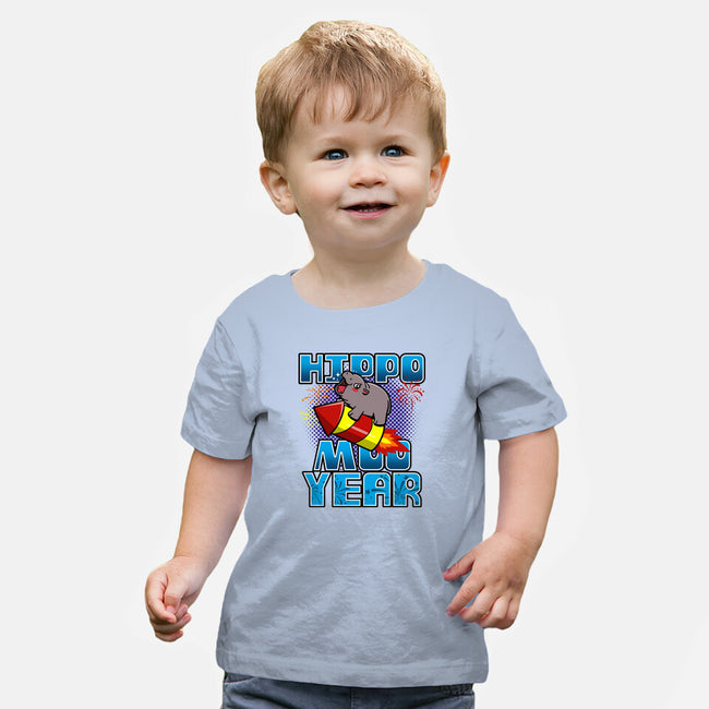 Hippo Moo Year-Baby-Basic-Tee-Boggs Nicolas