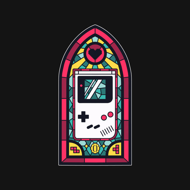 8Bits Stained Glass-Youth-Pullover-Sweatshirt-paulagarcia