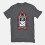 8Bits Stained Glass-Womens-Basic-Tee-paulagarcia