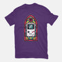 8Bits Stained Glass-Womens-Fitted-Tee-paulagarcia