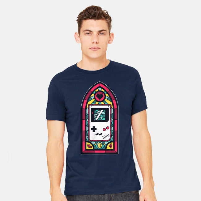 8Bits Stained Glass-Mens-Heavyweight-Tee-paulagarcia