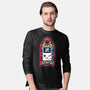 8Bits Stained Glass-Mens-Long Sleeved-Tee-paulagarcia