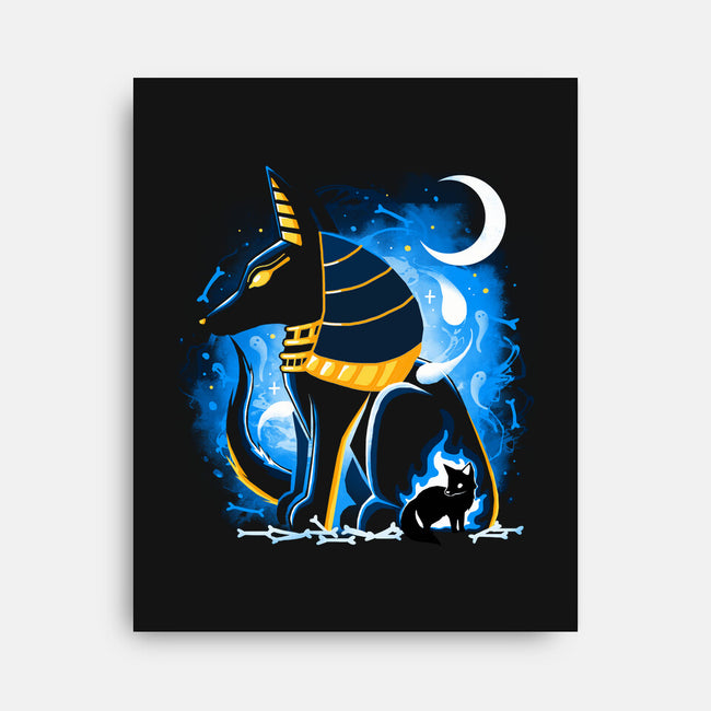 Anubis God-None-Stretched-Canvas-Vallina84