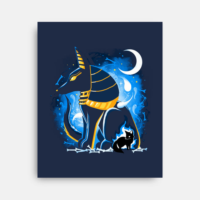 Anubis God-None-Stretched-Canvas-Vallina84