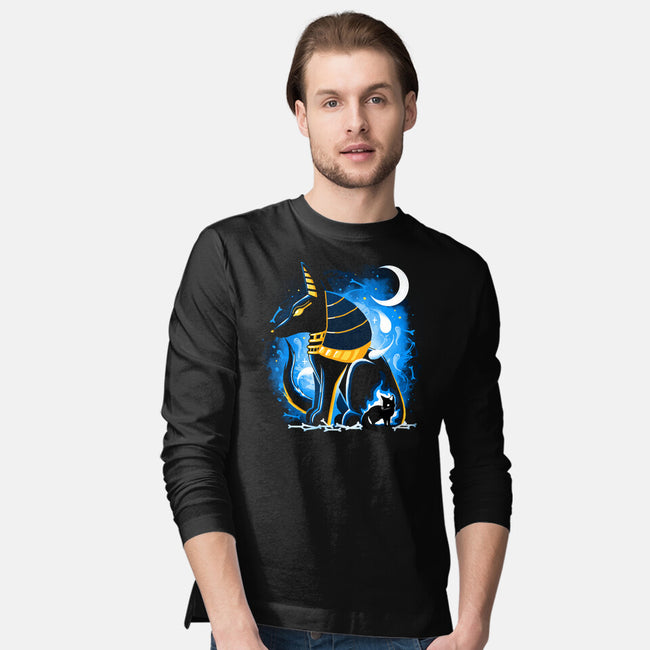 Anubis God-Mens-Long Sleeved-Tee-Vallina84