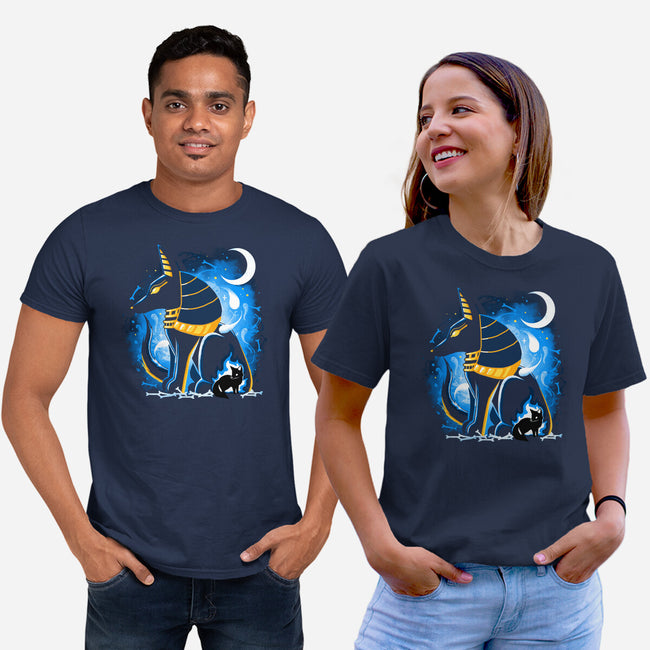 Anubis God-Unisex-Basic-Tee-Vallina84