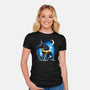 Anubis God-Womens-Fitted-Tee-Vallina84