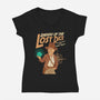 Raiders Of The Lost Dice-Womens-V-Neck-Tee-P1yu5h