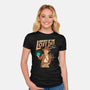 Raiders Of The Lost Dice-Womens-Fitted-Tee-P1yu5h